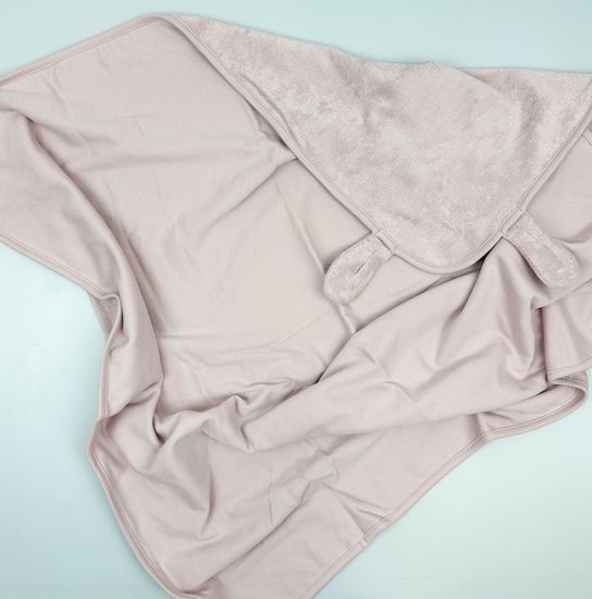 Полотенце махровое/хлопковое "Зайчик" розовый лед