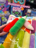 Мягкая игрушка подушка Pudding Пудинг Карандаши 8 шт