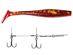 Виброхвост LJ 3D BBS Series GIANT KUBIRA SWIM SHAD 10,3in (26,00)/PG25 1шт.+Stinger XL