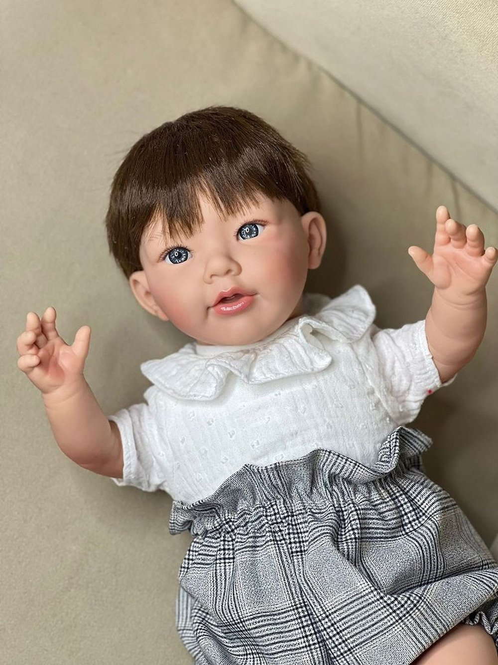 Кукла Nines 48см Guille мягконабивная в пакете (N4800K1)