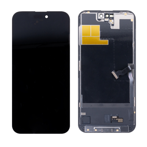 Дисплей iPhone 14 Pro Max с тачскрином Черный - (Soft OLED, Full HD, 120 Гц) (площадка под IC)