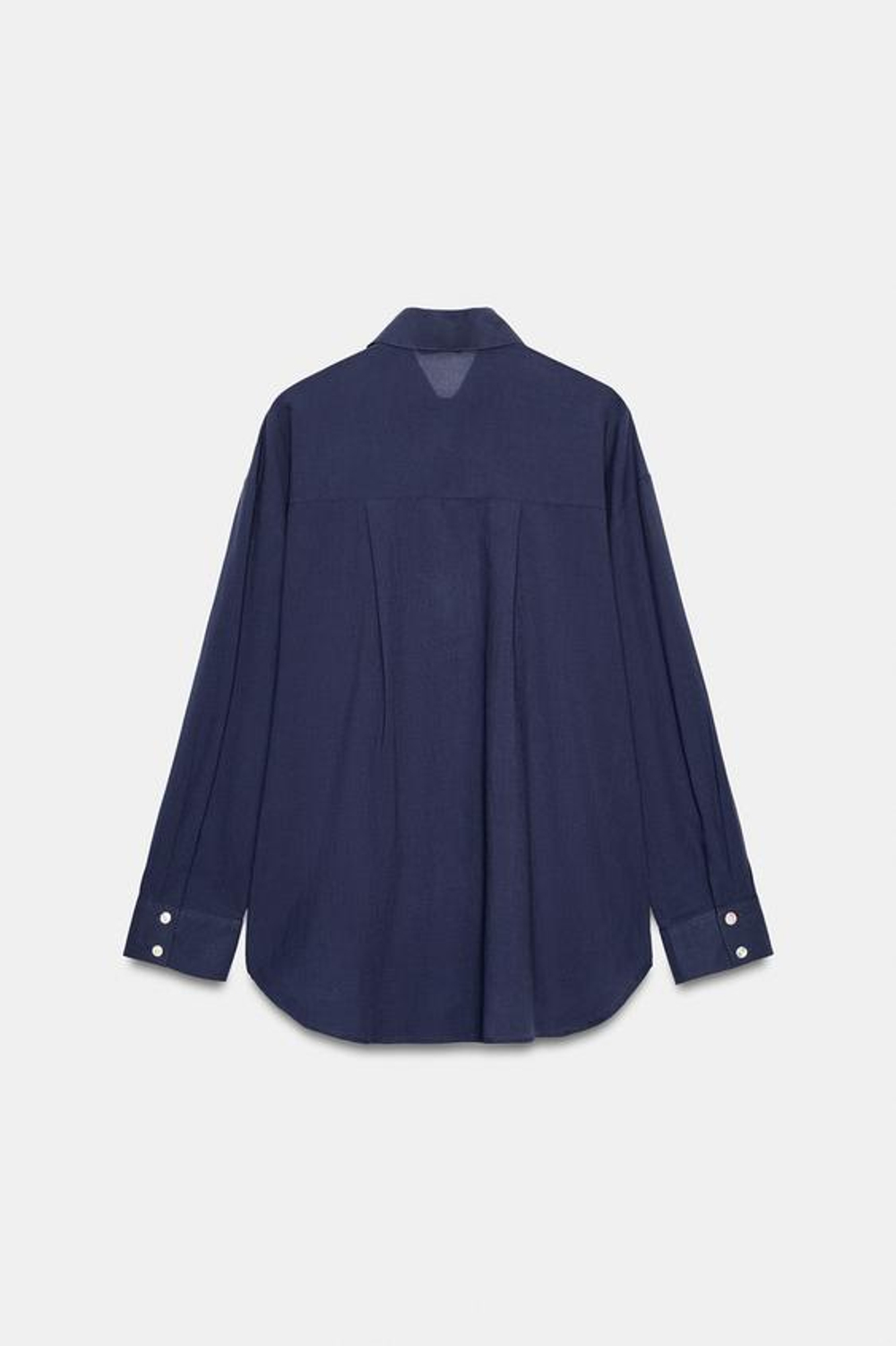 ХЛОПЧАТОБУМАЖНАЯ РУБАШКА ОВЕРСАЙЗ - ZARA