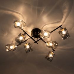 Citilux Клаус CL134185 Люстра потолочная Чёрная