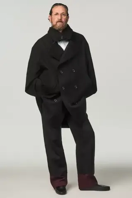 ZARA X STEFANO PILATI КОМБИНИРОВАННЫЕ БРЮКИ-КАЛЬСОНЫ, ЧЕРНЫЙ