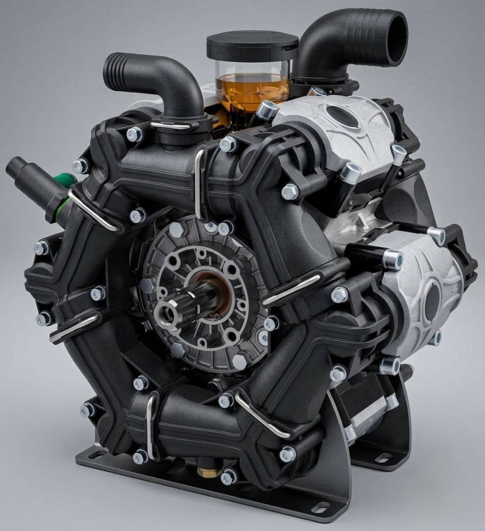 Насос COMET BPS365 AEP 1 "3/8 M-M NBR ZF1653, ZF1749, ZF1799