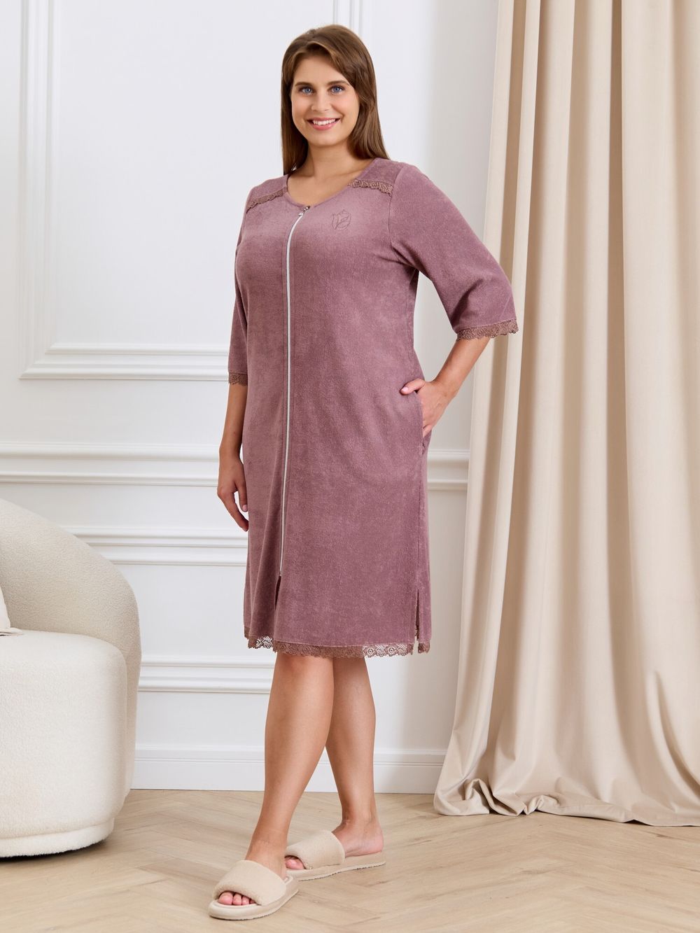 Халат Антей Виотекс КАПУЧИНО