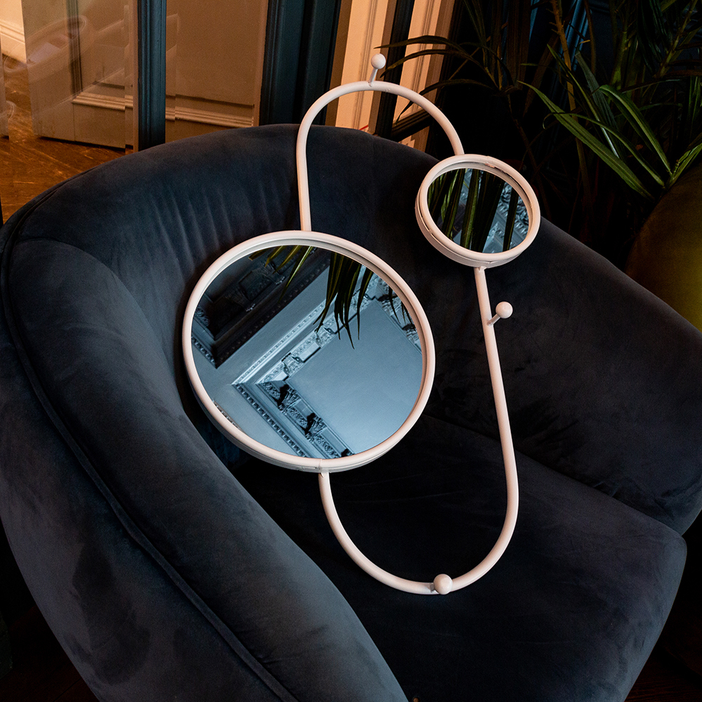 Зеркало настенное Объект мечты Мирам Уайт