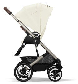 Прогулочная коляска Cybex Talos S Lux TPE Seashell Beige с дождевиком