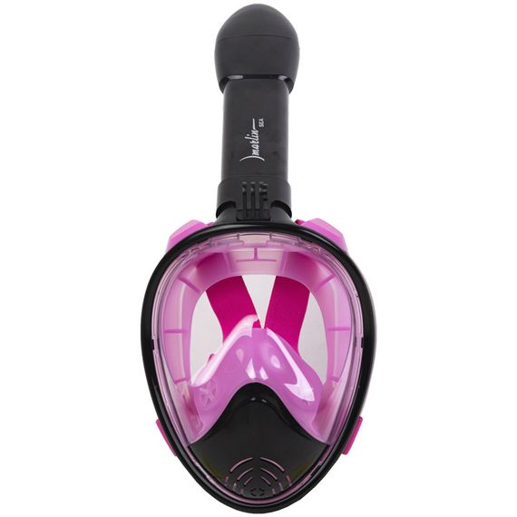 Полнолицевая маска Marlin Sea черный/розовый