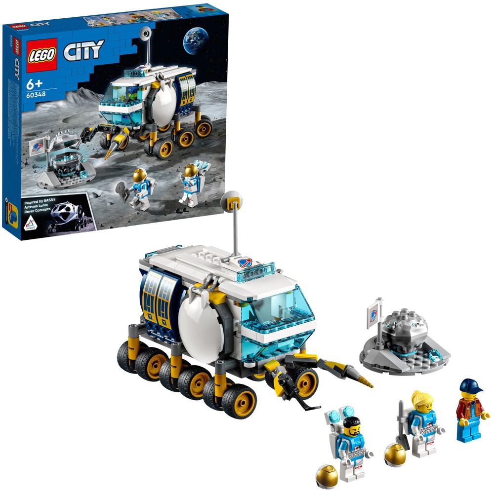 Конструктор LEGO City Space Port 60348 Луноход