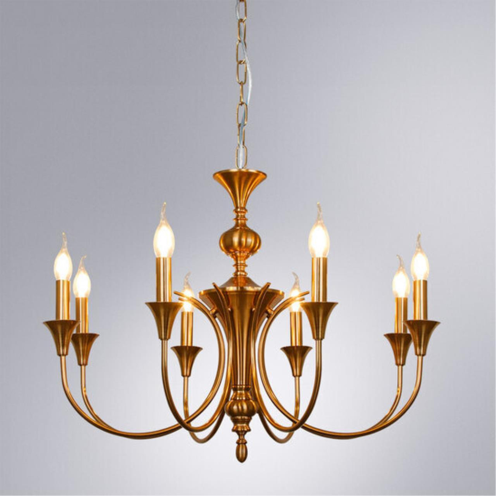 Подвесная люстра Arte Lamp COLLINETTA A4094LM-8PB