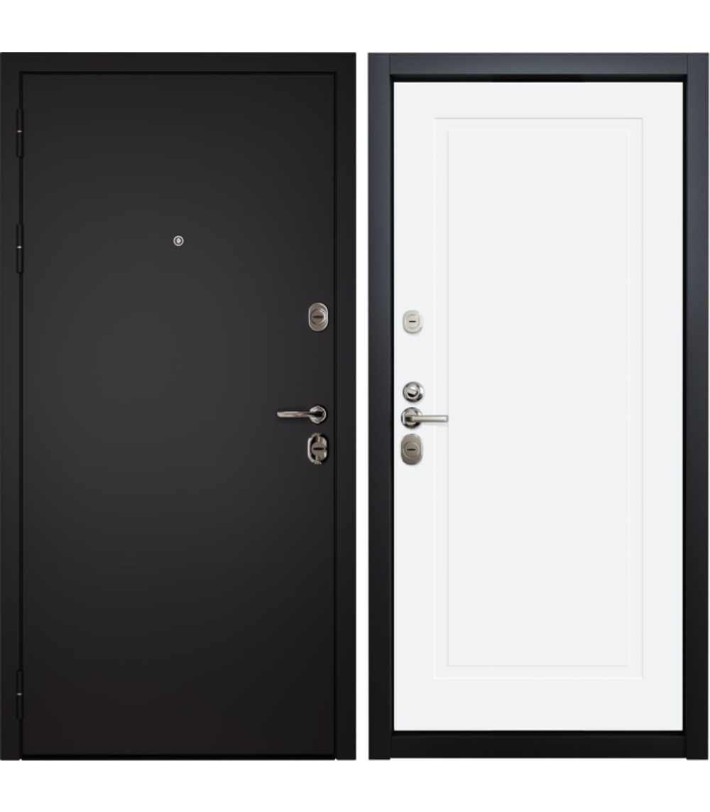 Двери для установки на улицу (с терморазрывом) Comfort Termo Белый