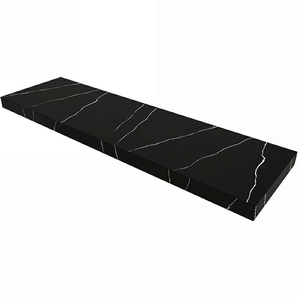 Столешница Armadi Art FLAT NERO MARQUINA 869-140-NM 140 черный мрамор