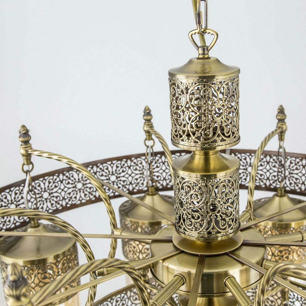 Citilux Эмир CL467193 Люстра подвесная Бронза