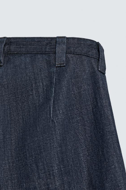 ZARA ДЖИНСЫ ЧИНОС BARREL FIT, ИНДИГО