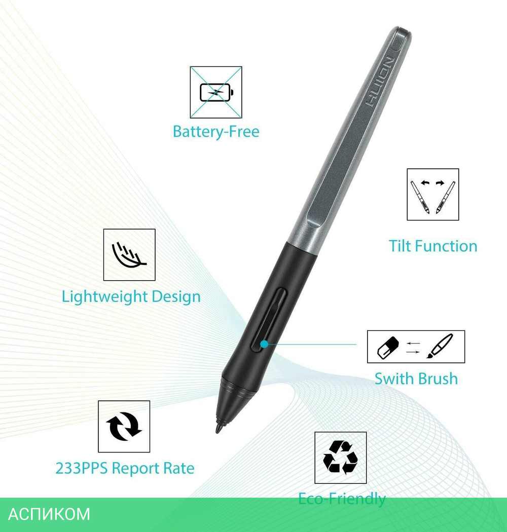 Графический планшет Huion H1060P