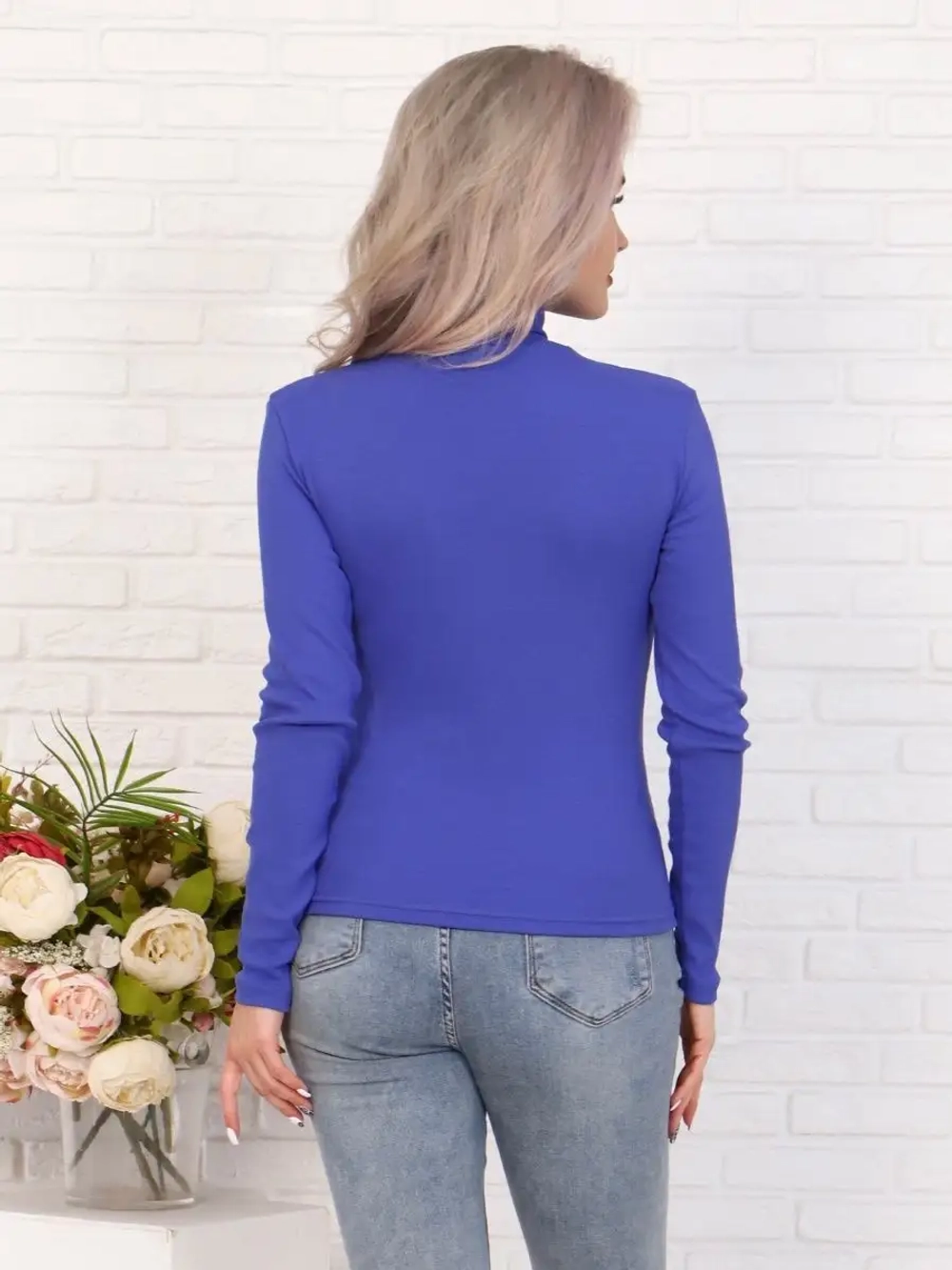 Водолазка в рубчик