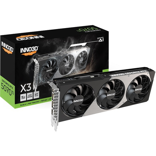 Видеокарта INNO3D GeForce RTX 5070 Ti X3 16GB (N507T3-16D7-176068N)