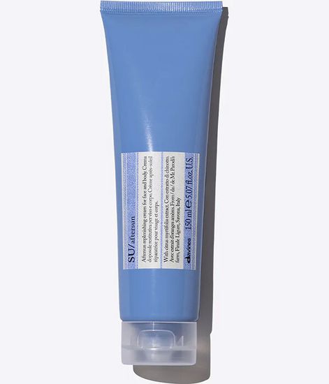 Su, восстанавливающий крем после солнца для лица и тела, Davines