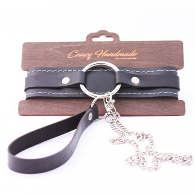 Ошейник-чокер из мягкой натуральной кожи