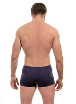 Мужские трусы-боксеры из хлопкового полотна (Размер: L) (Цвет: черный)