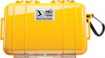 Защитный кейс Peli™ 1040 желтый с вставкой