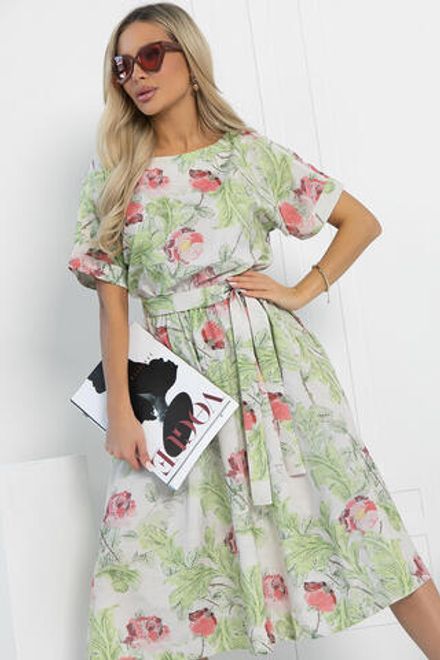 Платье Селестина (бежевое) П13064-30М LT Collection