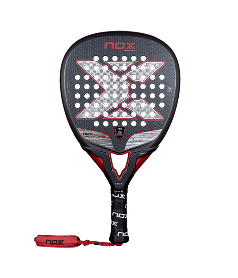 Ракетка NOX Future Attack 12K Alum NFA 2025 — сила и спин