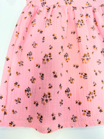 Платье муслиновое с коротким рукавом