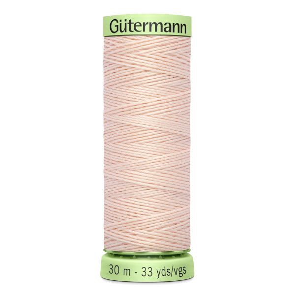 Нитки отделочные Gutermann Top Stitch 30 (30 метров), 5 кат. | 210 нежная нуга