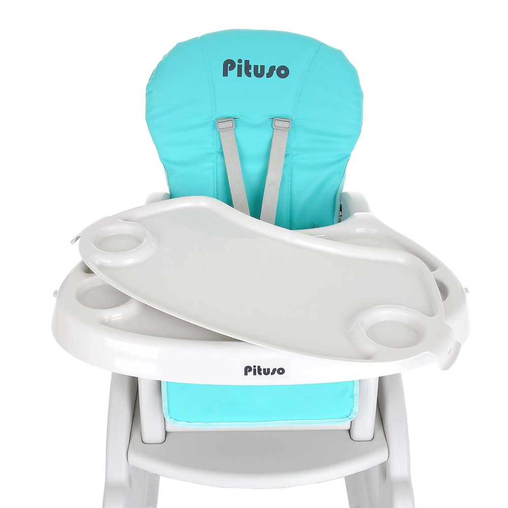 PITUSO Стул-трансформер для кормления SWAN Turquoise/Бирюзовый