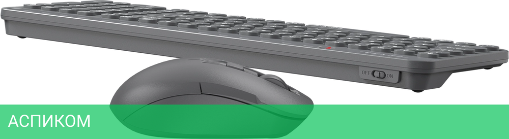 Набор периферии A4Tech Fstyler Air2 серый (FG3300)