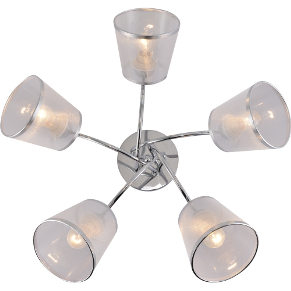 Люстра Rivoli   9167-305 5 х Е27 60 Вт модерн