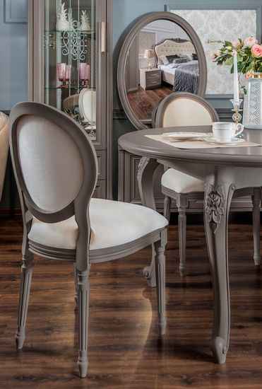 Стол обеденный МОККО серый камень