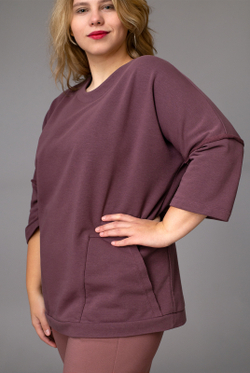 Джемпер женский 3795ЛП, фумо #58Ф033795ЛП