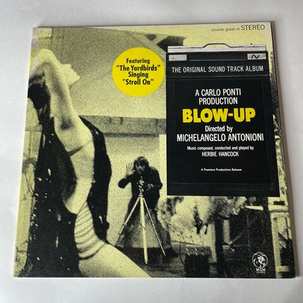 Винтажная виниловая пластинка LP Herbie Hancock Blow Up Музыка Из Кинофильма Фотоувеличение Микеланджело Антониони (Япония 1977) (Без Оби)