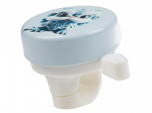 Звонок 23-45S-40 сталь/пластик, серо-белый диаметр 54мм