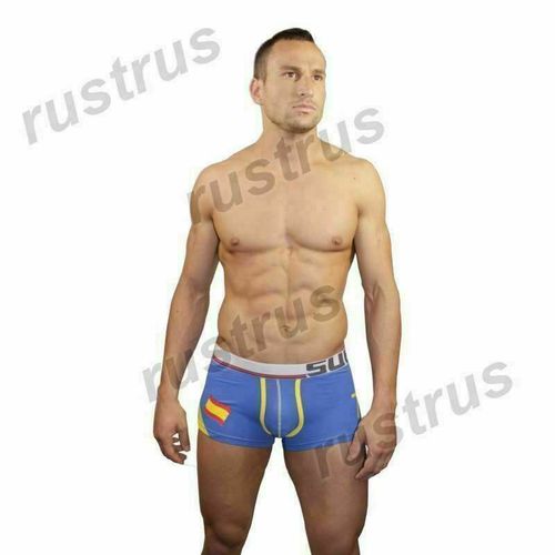 Мужские трусы хипсы синие Superbody