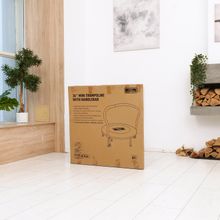 Батут с поручнем DFC JUMPFIT 36&amp;#039;&amp;#039; зеленый