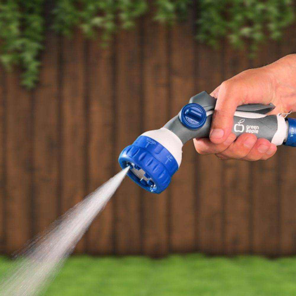 GWHM12-038 GREEN APPLE Пистолет-распылитель, пластик, 6 режимов