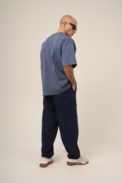 Брюки KUL'TURA "NYLON CHINO ZIP" Синий