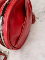 Сумка из натуральной кожи через плечо