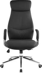 Кресло руководителя Everprof Bell Экокожа Черный