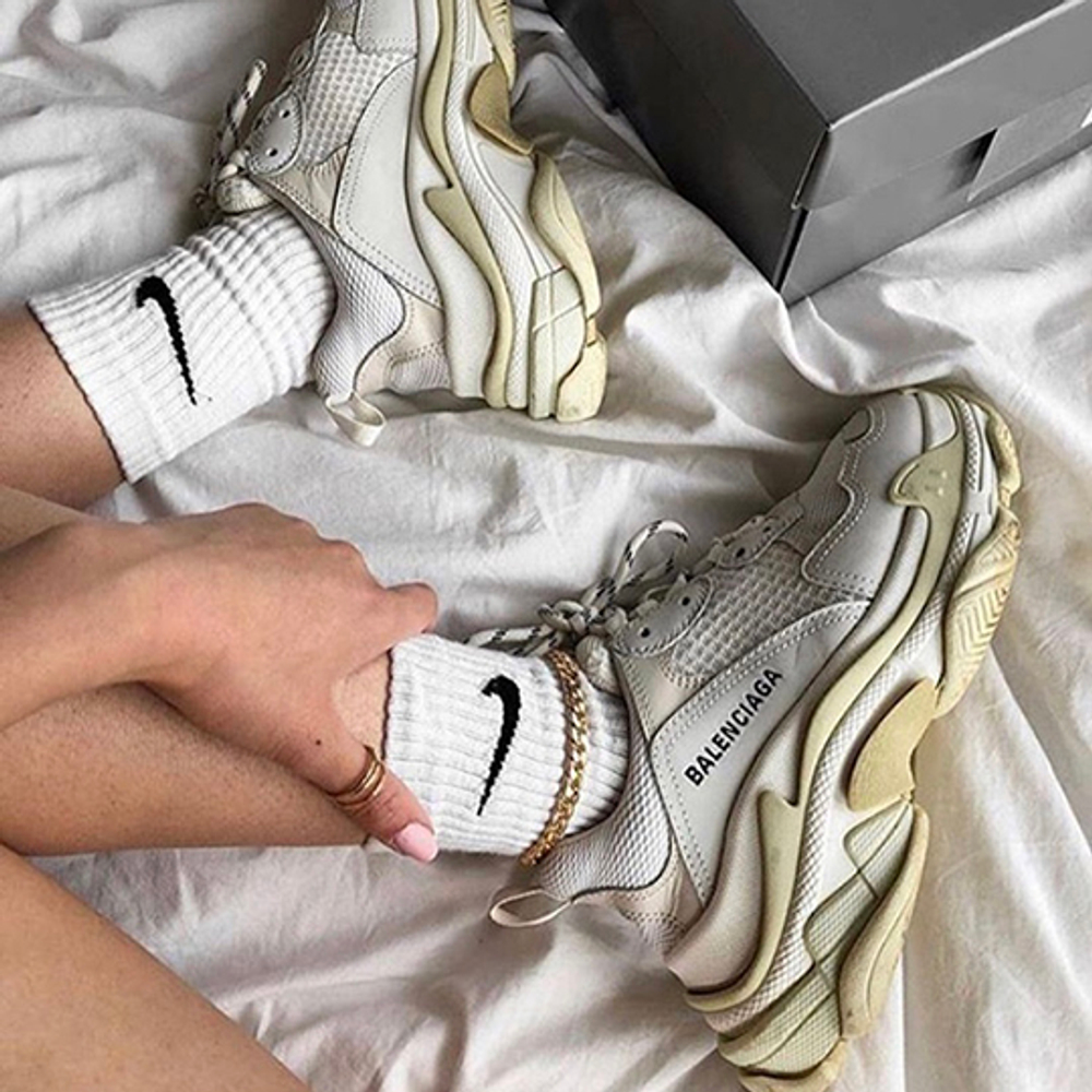 Balenciaga Triple S White