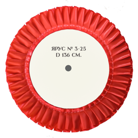 Ярус № 3-25. Диаметр 136 мм. Цвета лент в ассортименте.