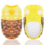 Майка для собаки «Тропикана-Сладкий Ананас» размер M (20*30*18см) Ultramarine