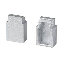 Заглушка WALL-FANTOM-BENT-W10-SIDE глухая (Arlight, Пластик) 043909