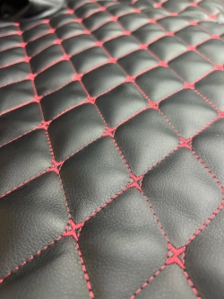 Чехлы на козырьки УАЗ 469, 452 Буханка(красная нить Бабочка)