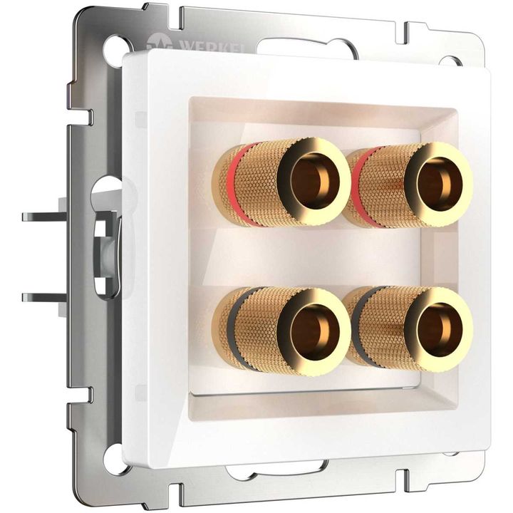 Акустическая розетка Werkel белая W1185001 4690389155536