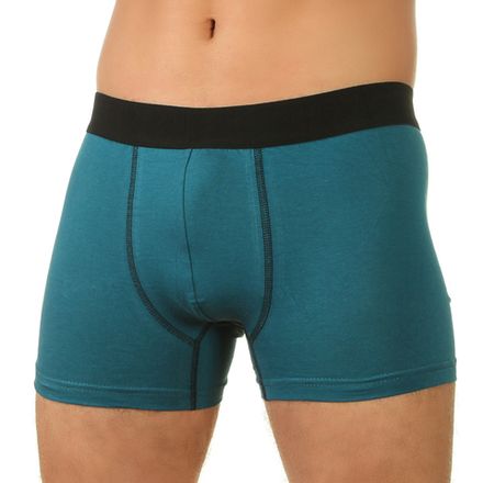 Мужские трусы боксеры изумрудные E5 Underwear Cotton 013